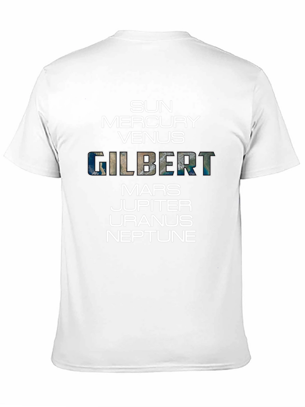 Planets Gilbert T-Shirt - Solar System Tee
