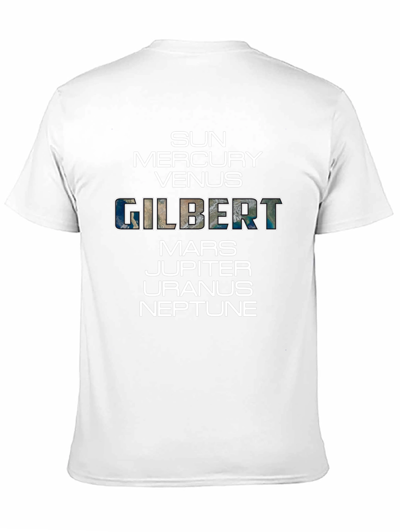 Planets Gilbert T-Shirt - Solar System Tee