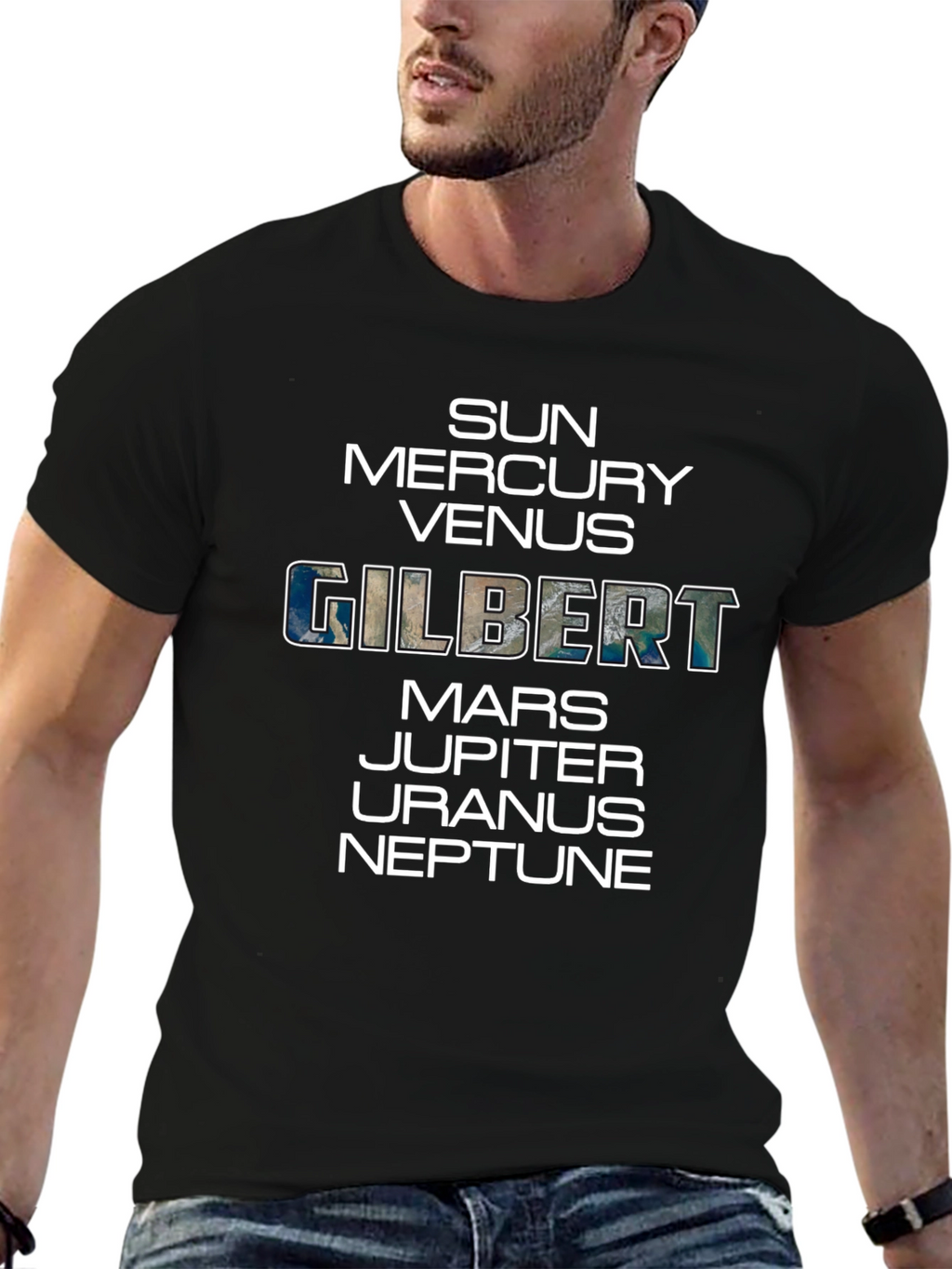 Planets Gilbert T-Shirt - Solar System Tee