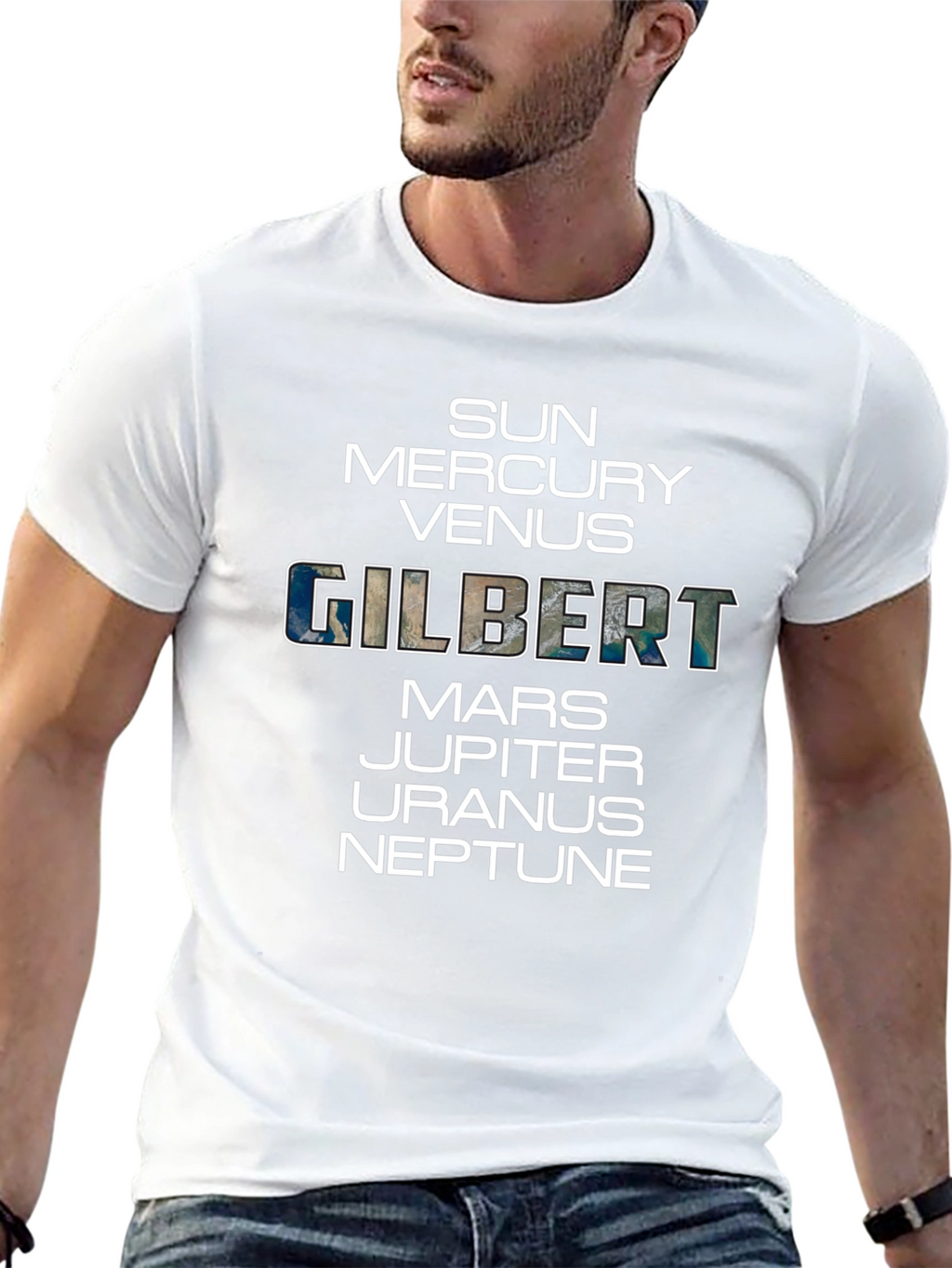 Planets Gilbert T-Shirt - Solar System Tee