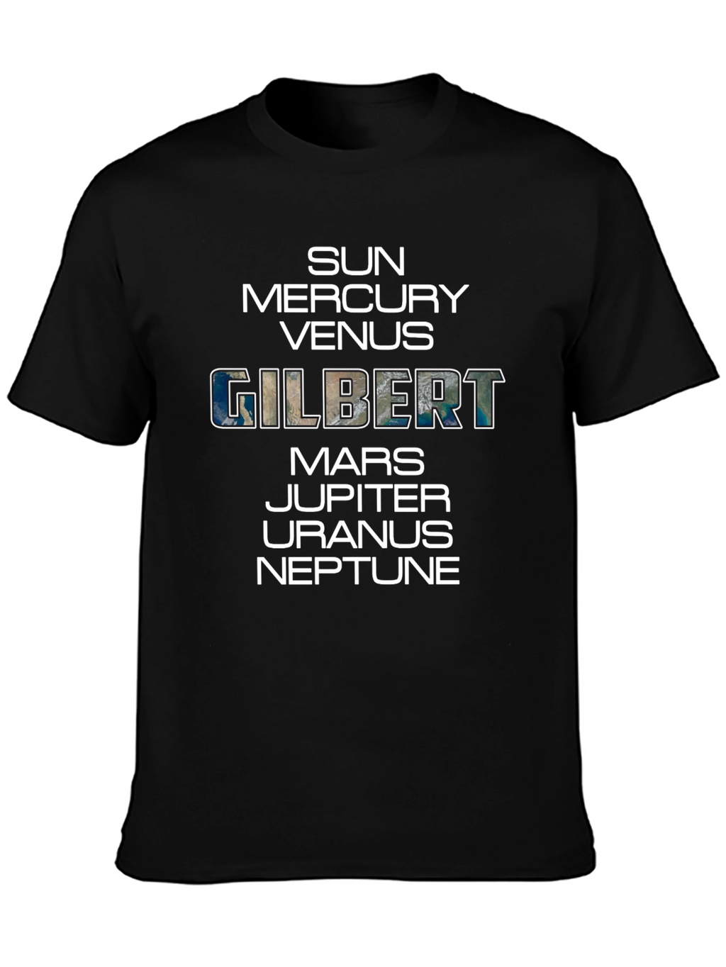 Planets Gilbert T-Shirt - Solar System Tee