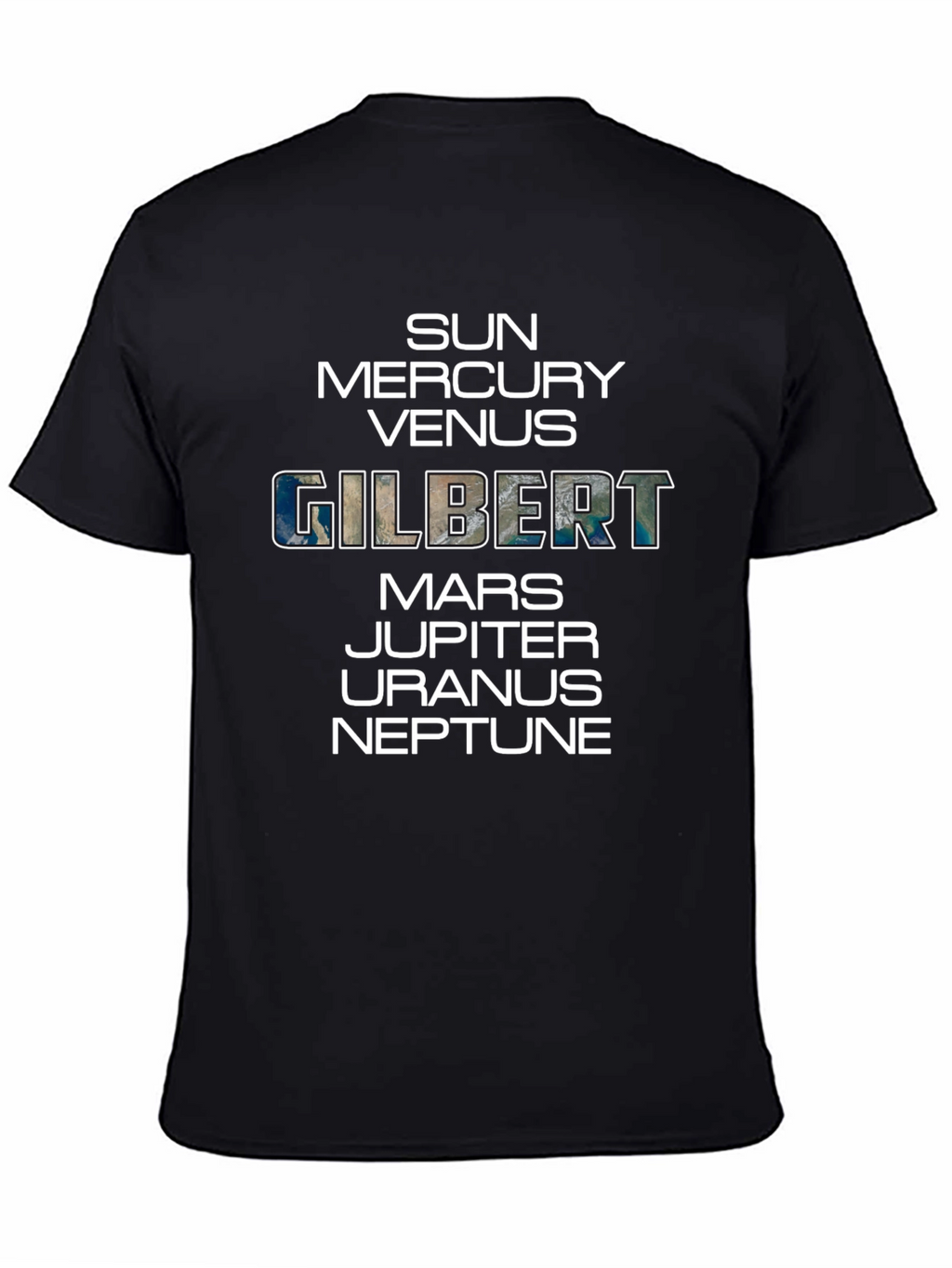 Planets Gilbert T-Shirt - Solar System Tee