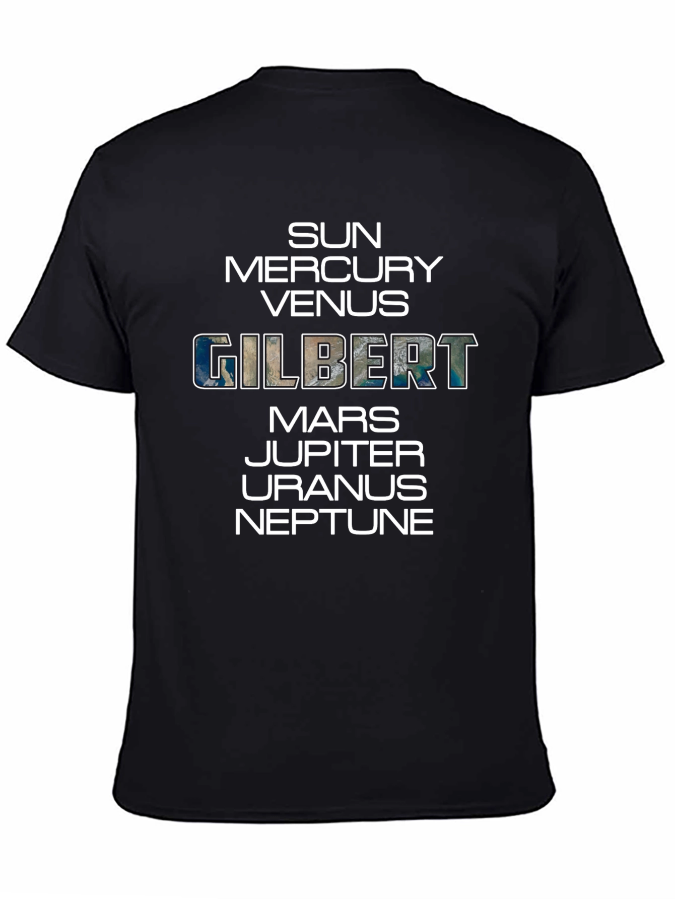 Planets Gilbert T-Shirt - Solar System Tee