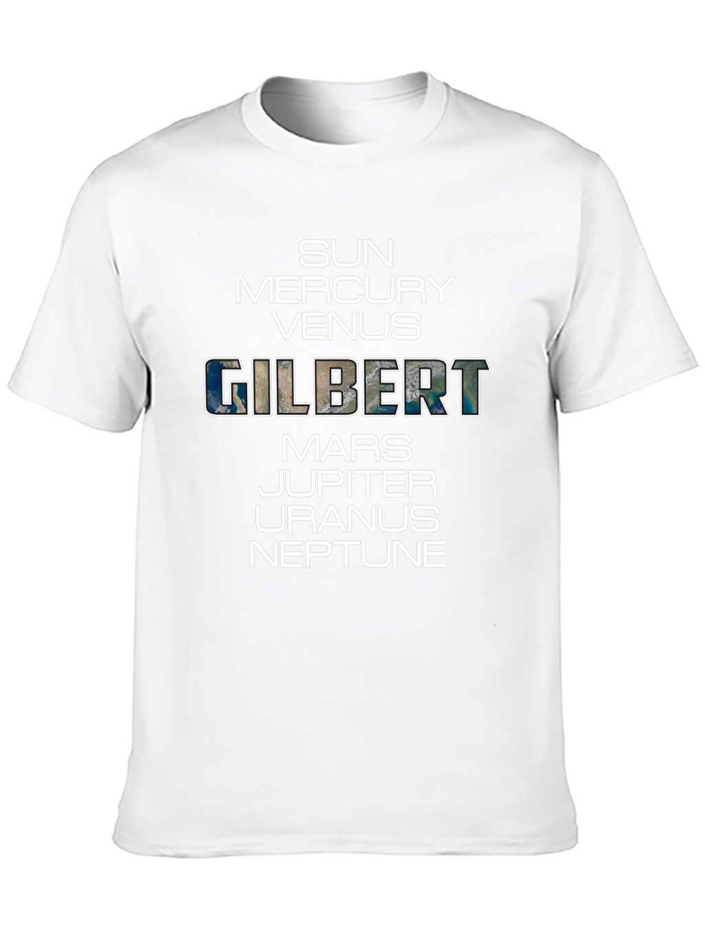Planets Gilbert T-Shirt - Solar System Tee