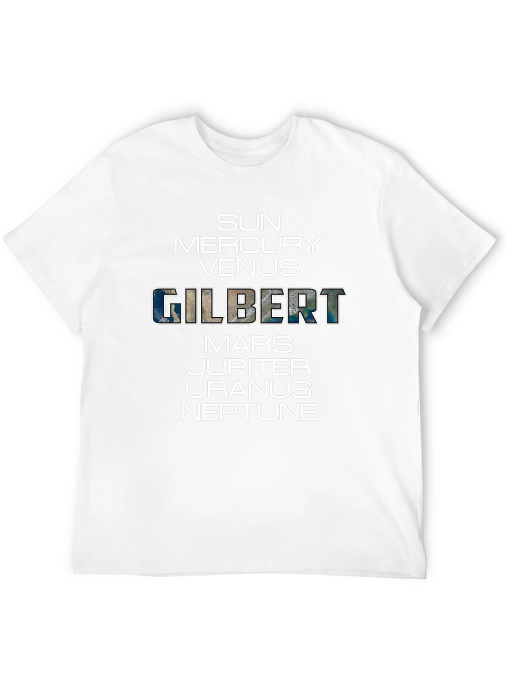 Planets Gilbert T-Shirt - Solar System Tee