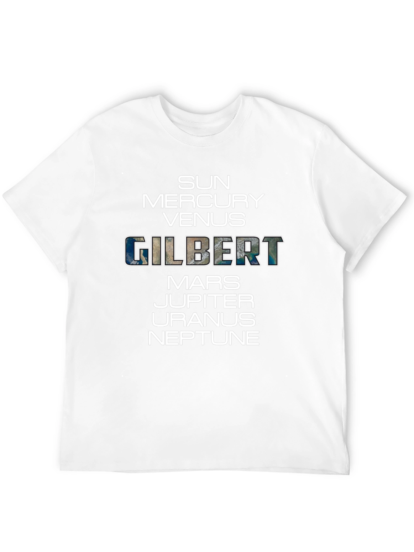 Planets Gilbert T-Shirt - Solar System Tee