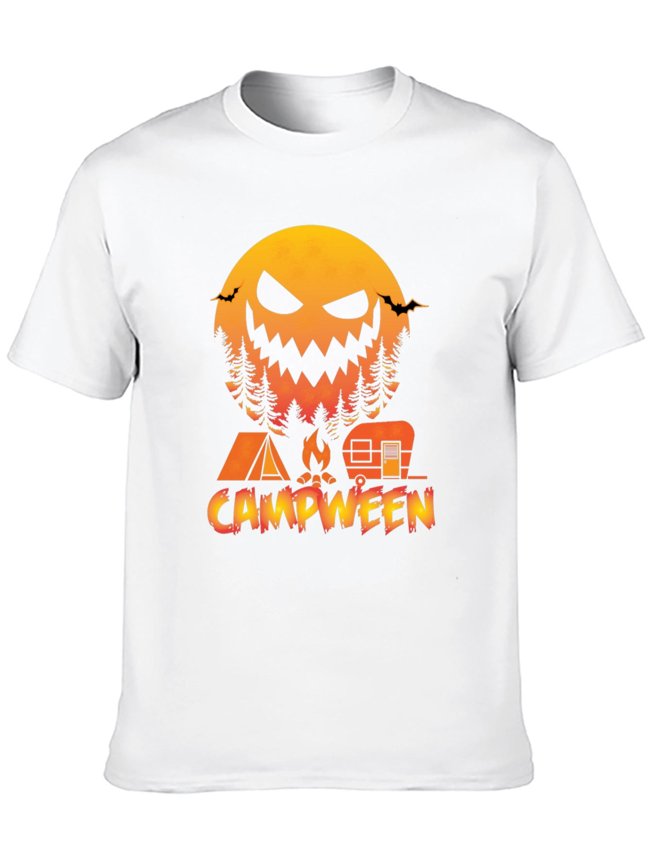Campween Halloween Camping T-Shirt