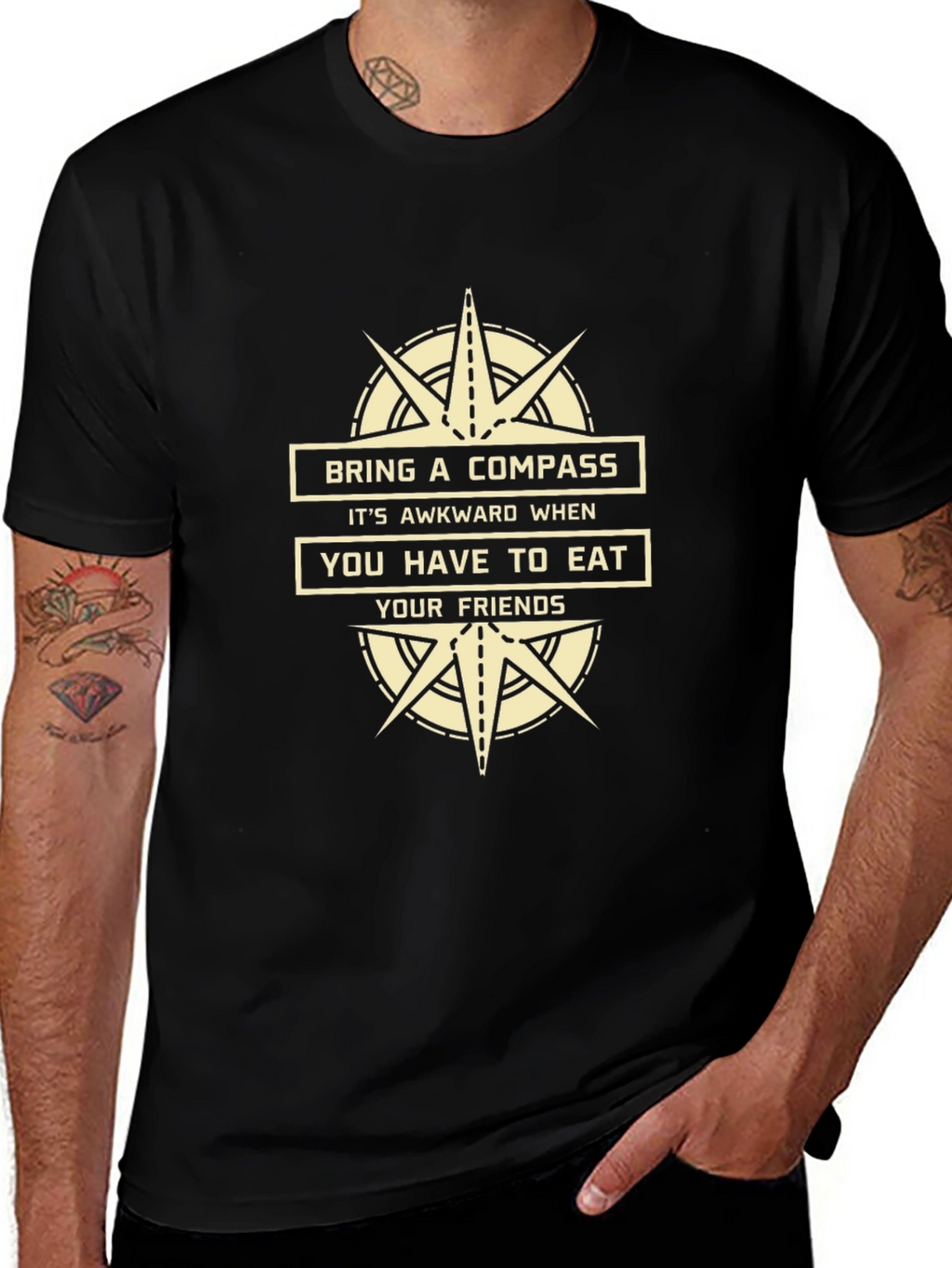 Bring a Compass Funny T-Shirt