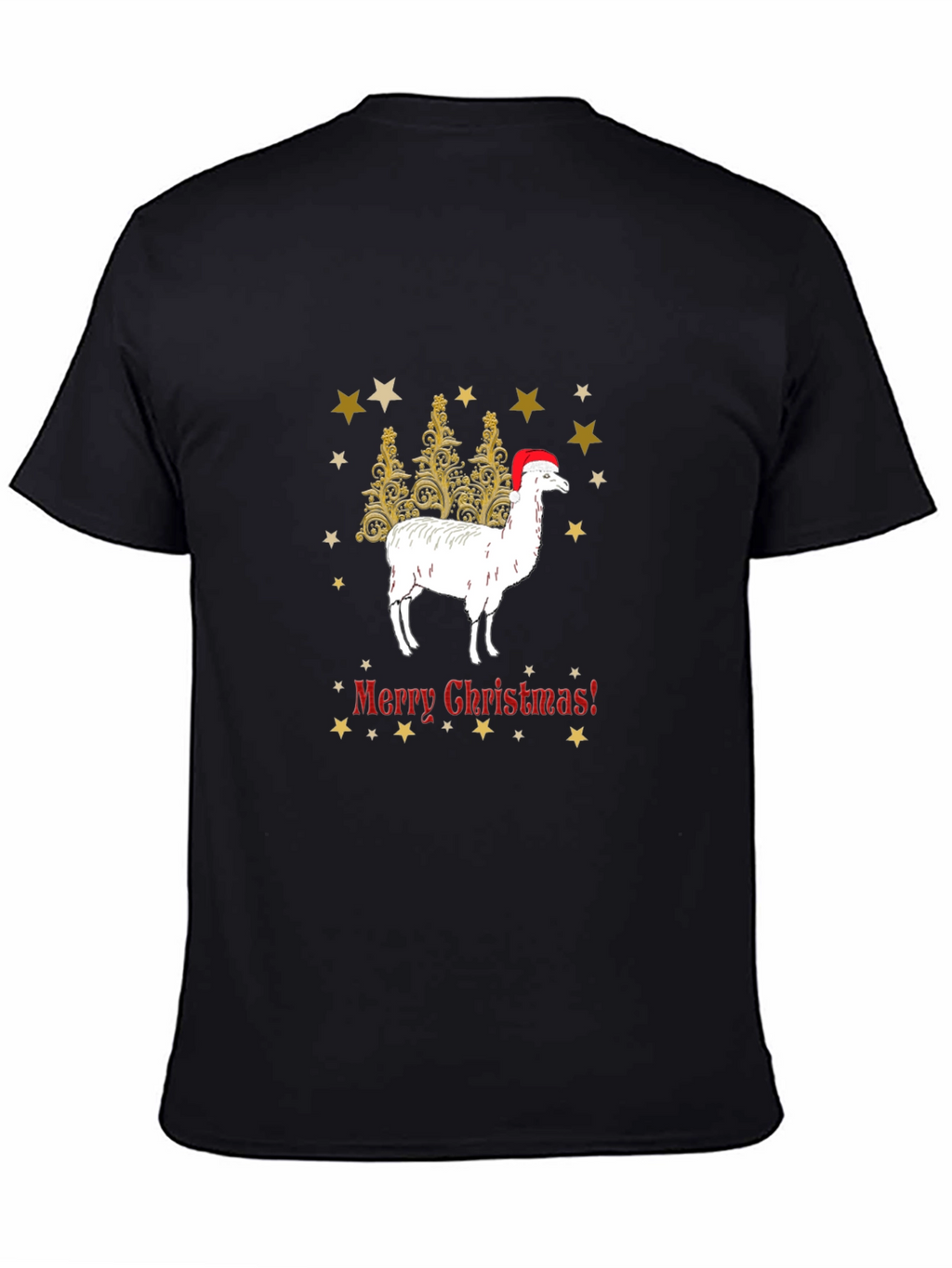 Festive Llama Christmas T-Shirt