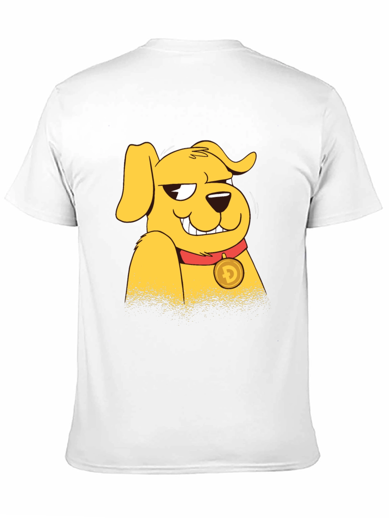 Dogecoin Cartoon Dog T-Shirt – Crypto Doge Graphic Tee