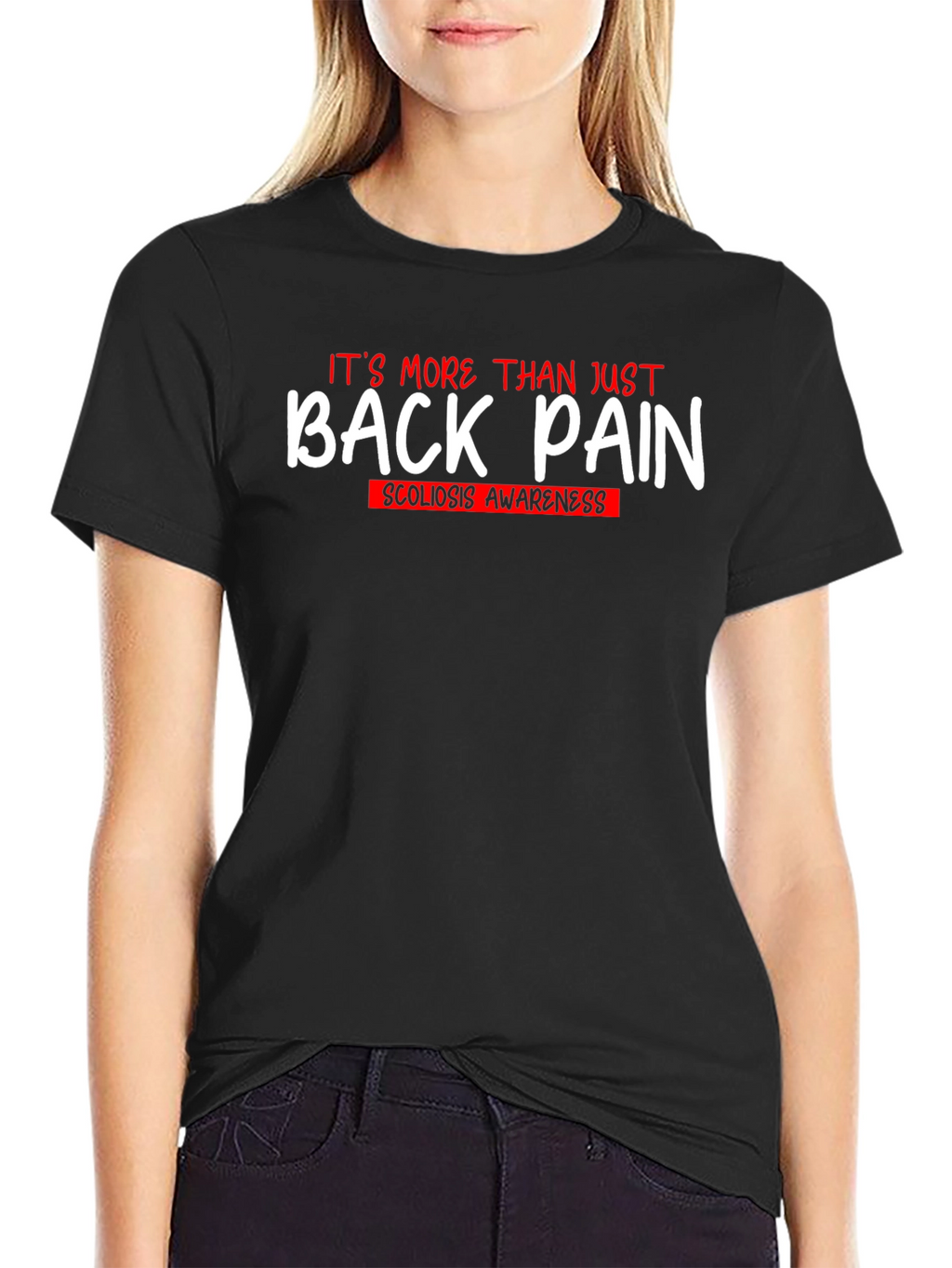 Scoliosis Awareness T-Shirt - Back Pain Support