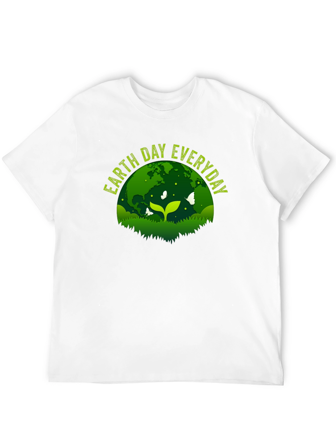 Earth Day Everyday Graphic Tee - Black