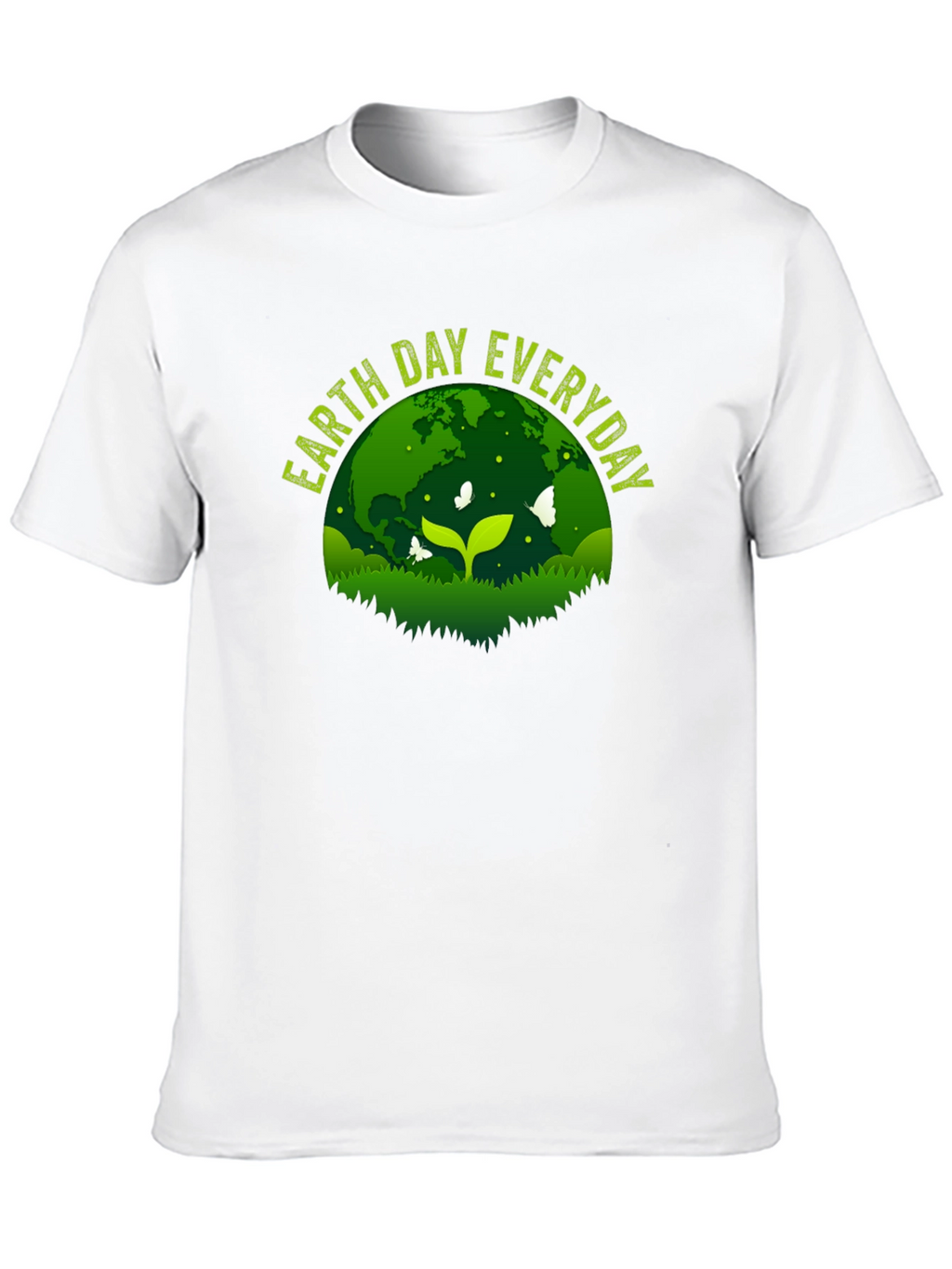 Earth Day Everyday Graphic Tee - Black