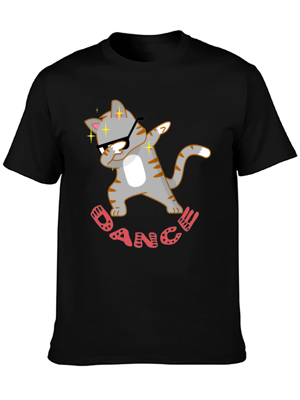 Dabbing Cat Dance T-Shirt