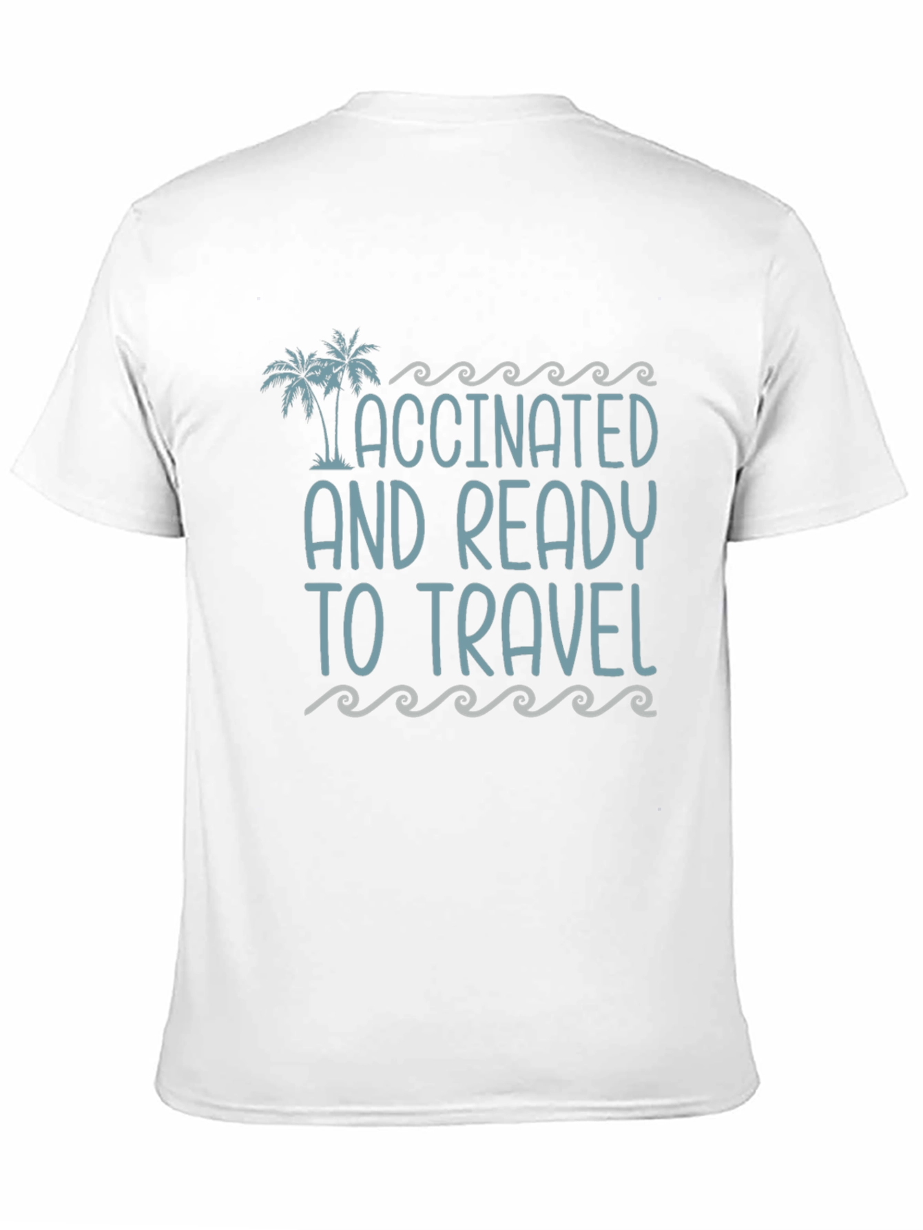 Vaccinated and Ready to Travel Graphic Tee