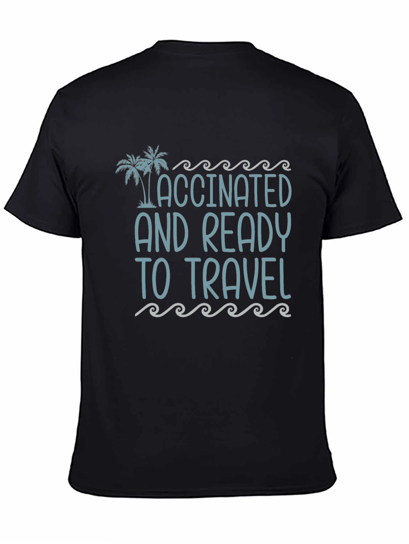 Vaccinated and Ready to Travel Graphic Tee