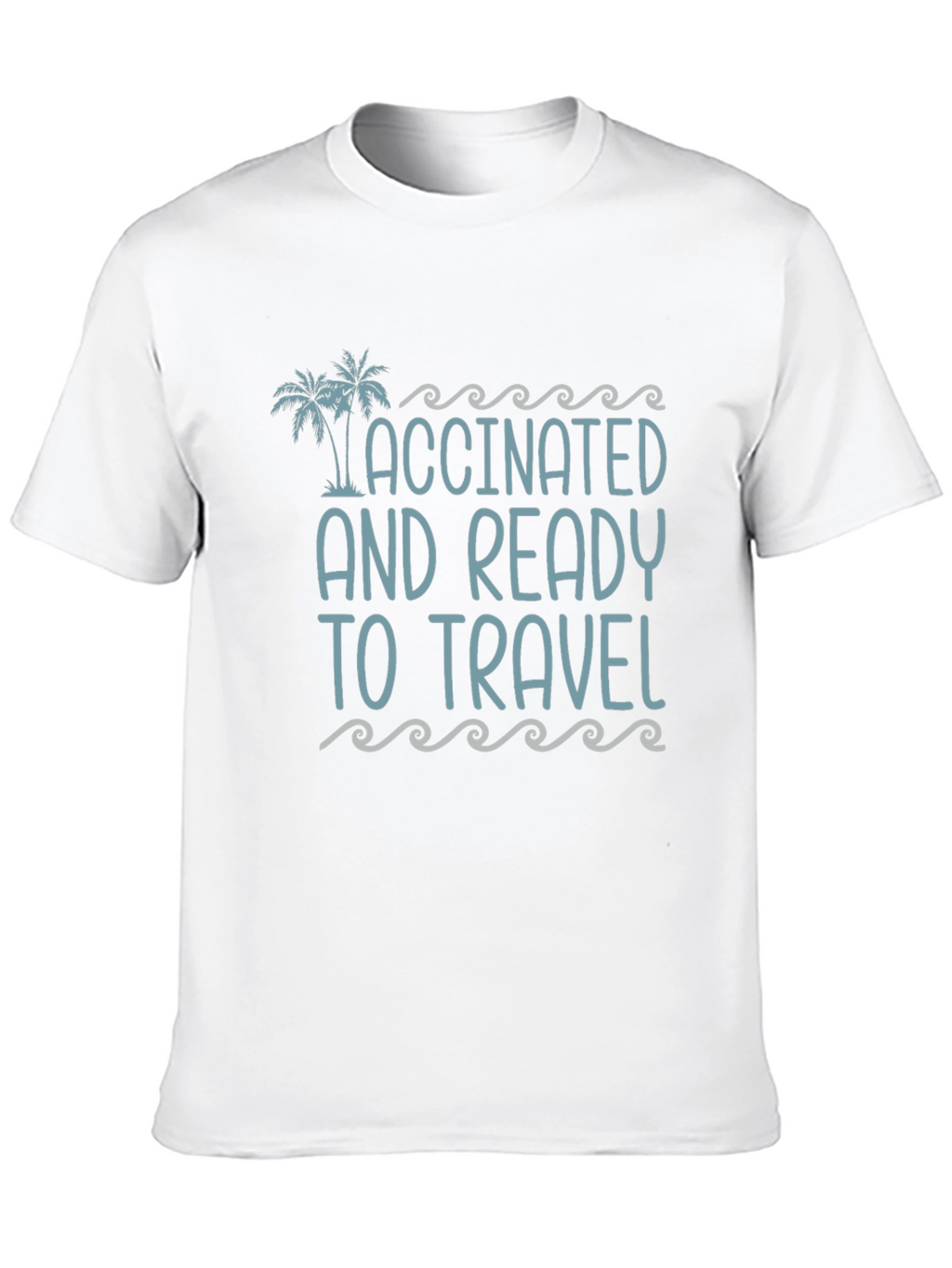 Vaccinated and Ready to Travel Graphic Tee