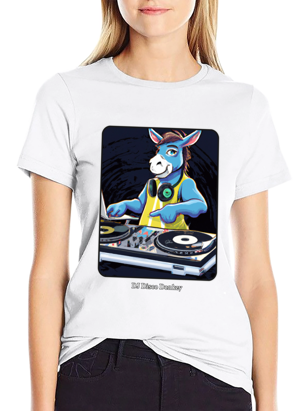 DJ Disco Donkey T-Shirt - Music Lover Tee