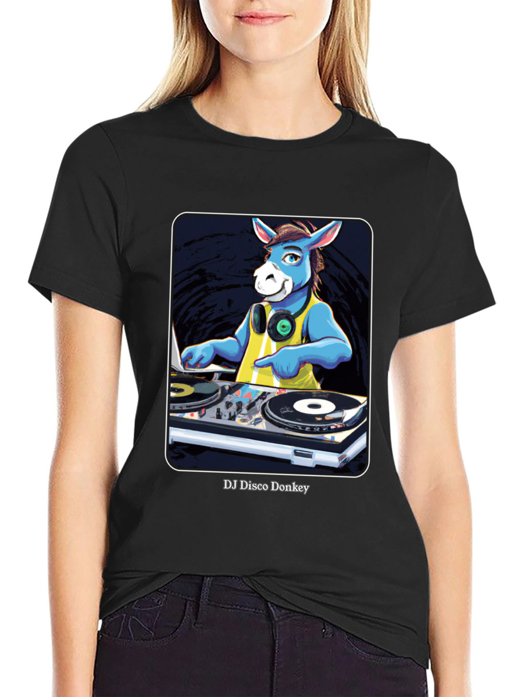 DJ Disco Donkey T-Shirt - Music Lover Tee