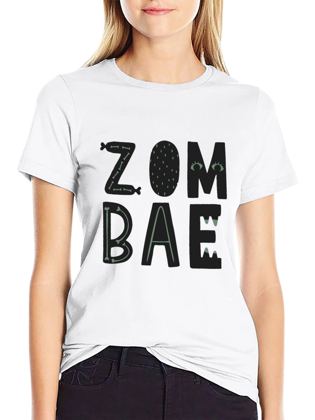 Zombie Bae Graphic Tee - Mens Black T-Shirt