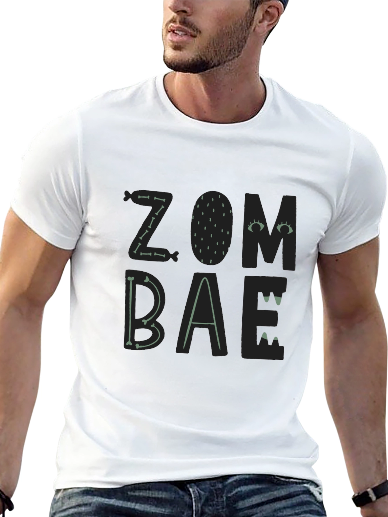 Zombie Bae Graphic Tee - Mens Black T-Shirt