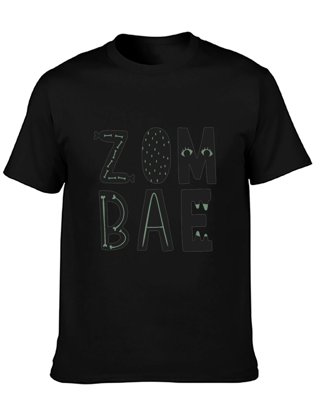 Zombie Bae Graphic Tee - Mens Black T-Shirt