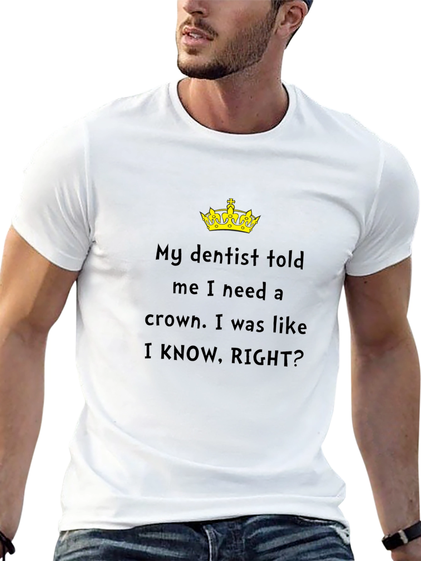 Funny Dentist Crown T-Shirt