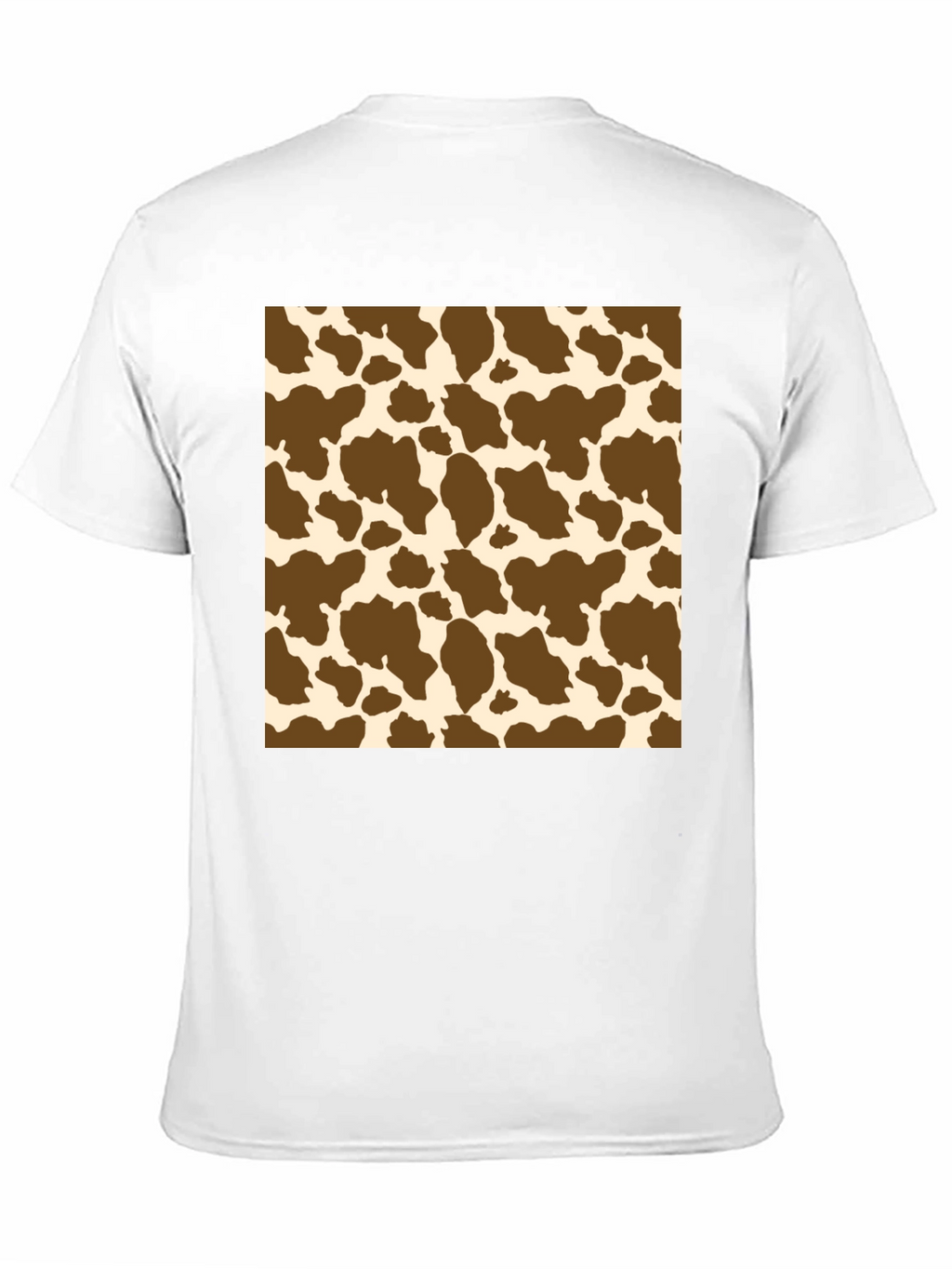 Cow Print T-Shirt: Novelty Pattern Tee