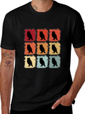 Retro Owl Silhouette Graphic Tee