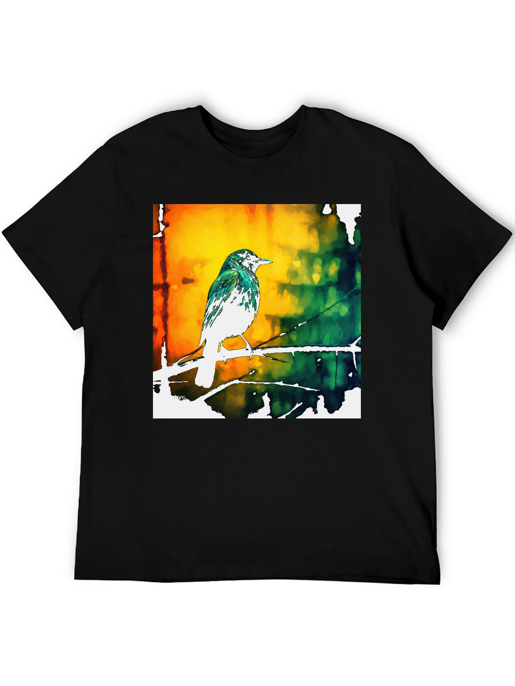Watercolor Bird T-Shirt