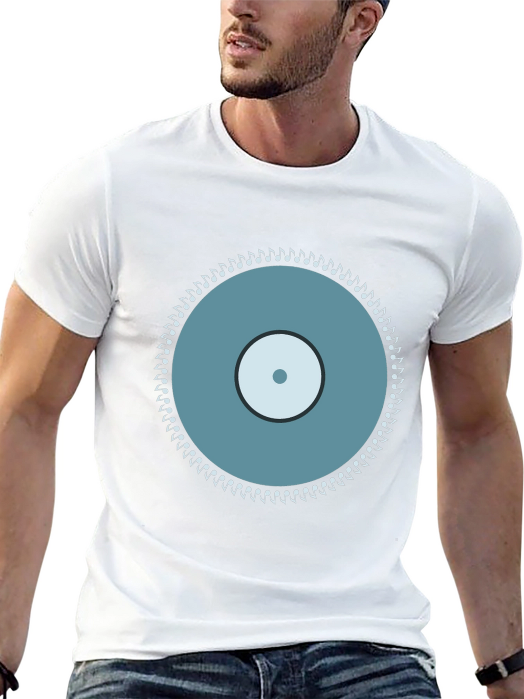Musical Record Graphic Tee