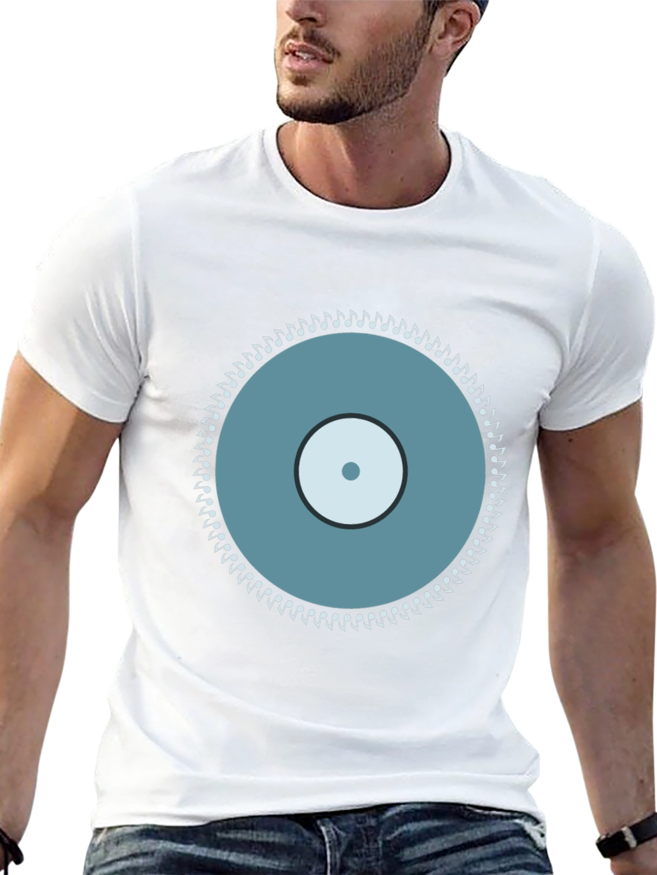 Musical Record Graphic Tee