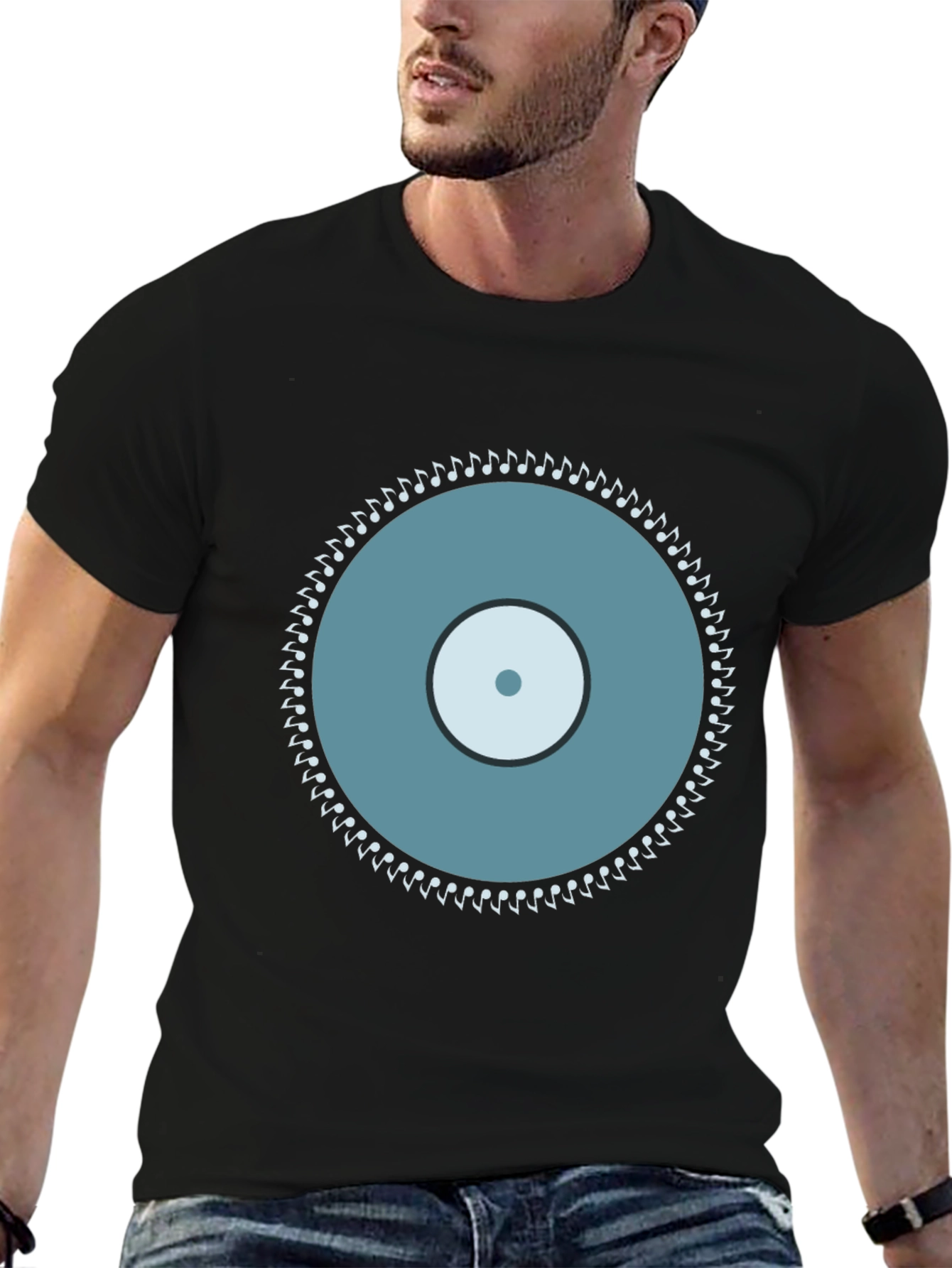 Musical Record Graphic Tee