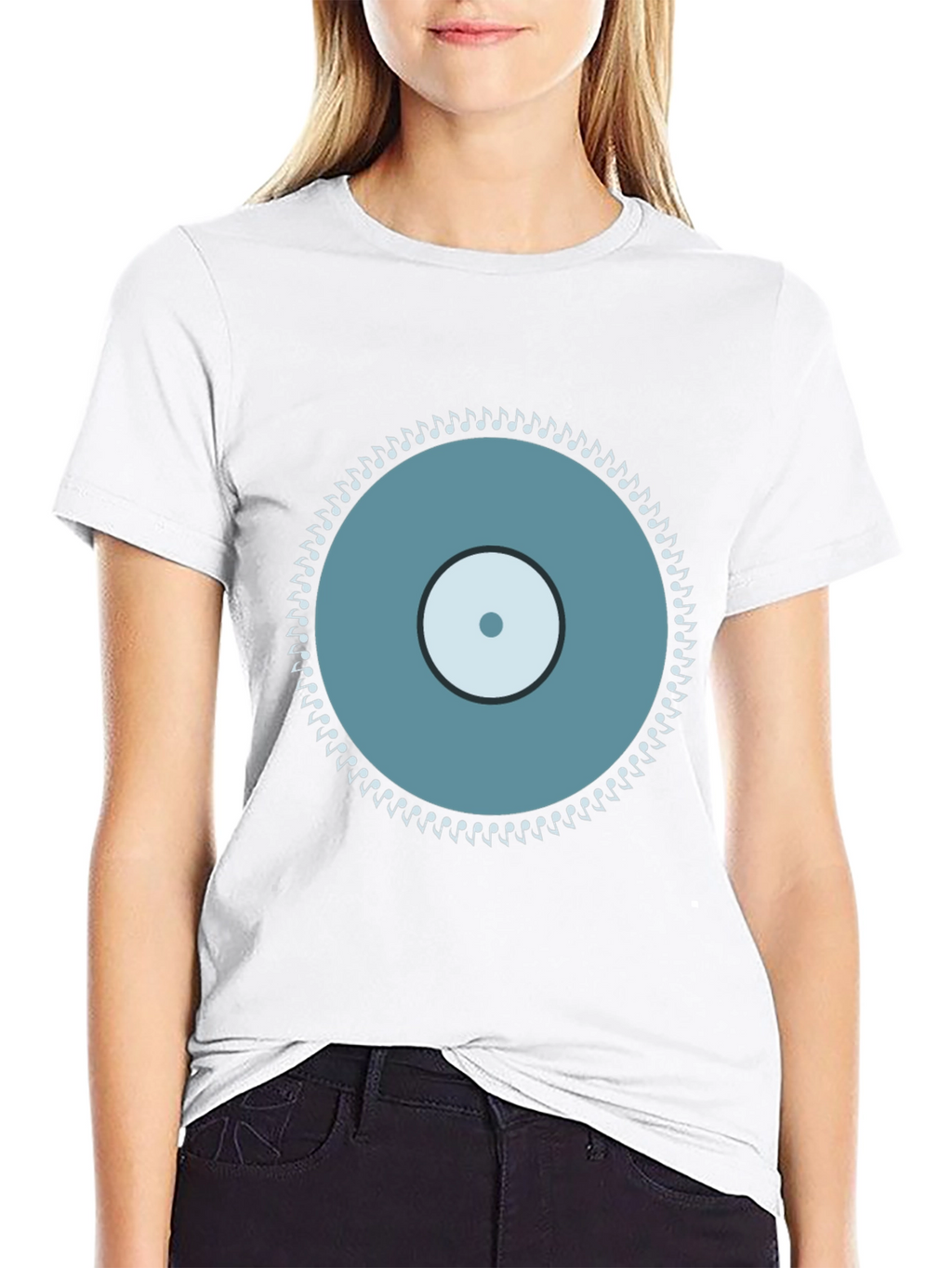 Musical Record Graphic Tee