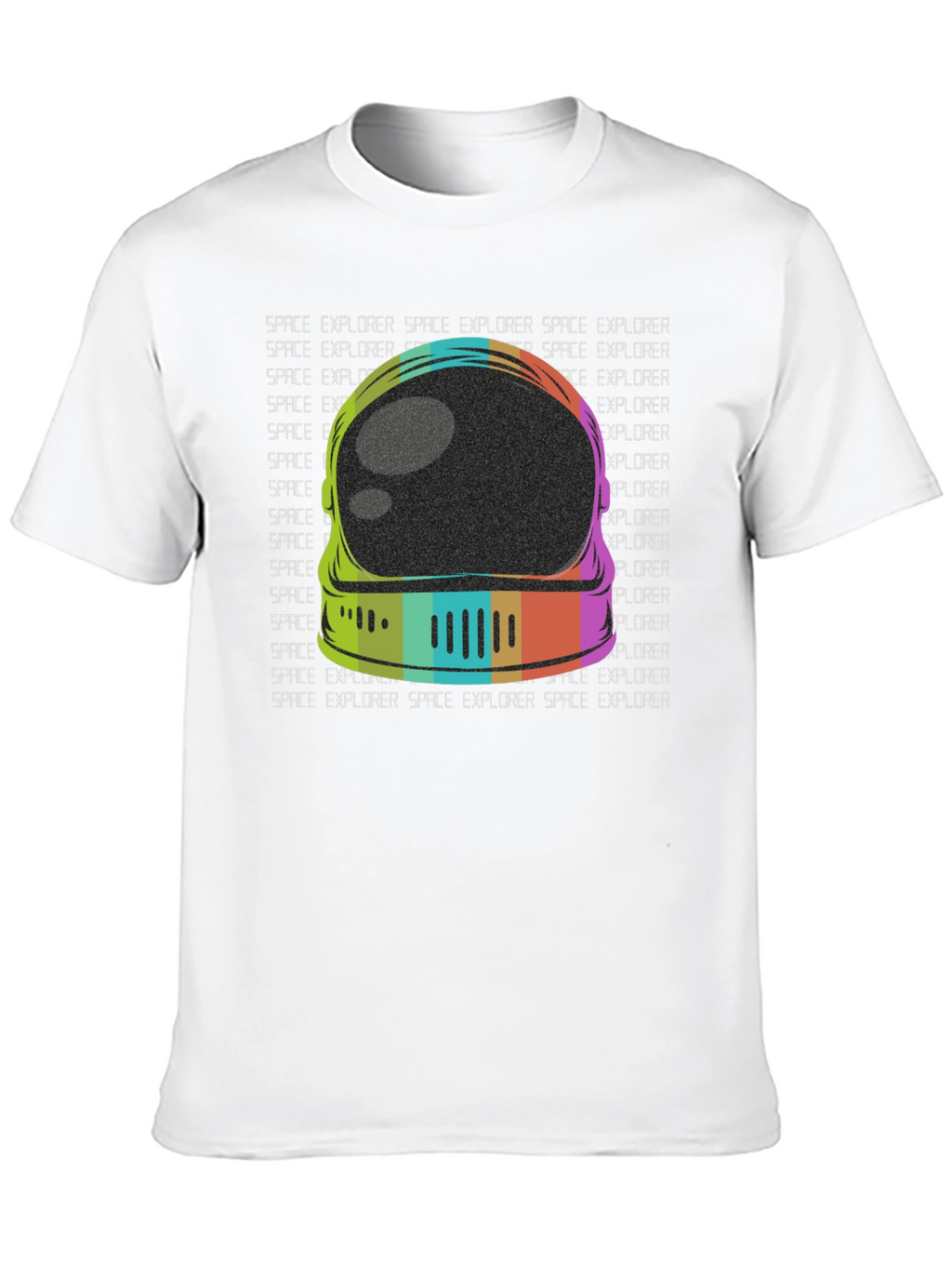 Retro Space Explorer Graphic Tee