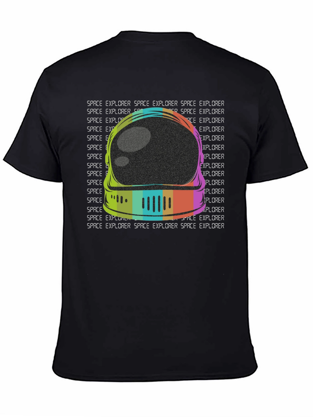 Retro Space Explorer Graphic Tee