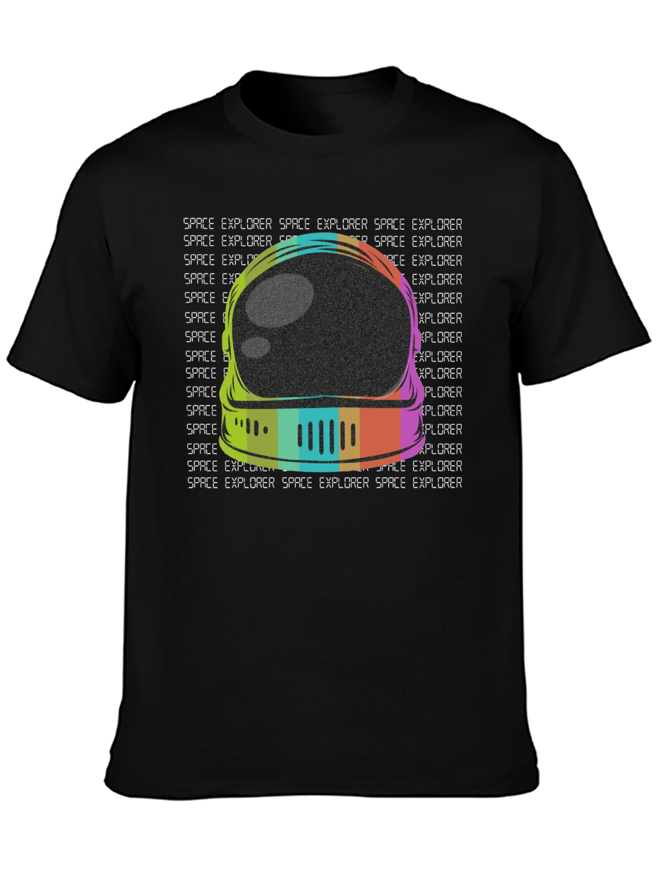 Retro Space Explorer Graphic Tee