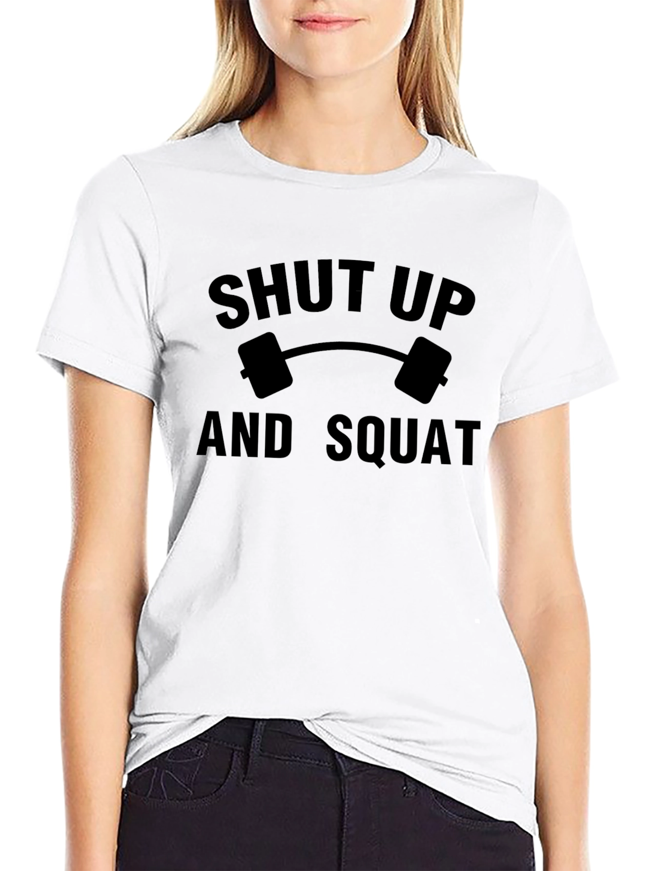 Shut Up And Squat Graphic Tee