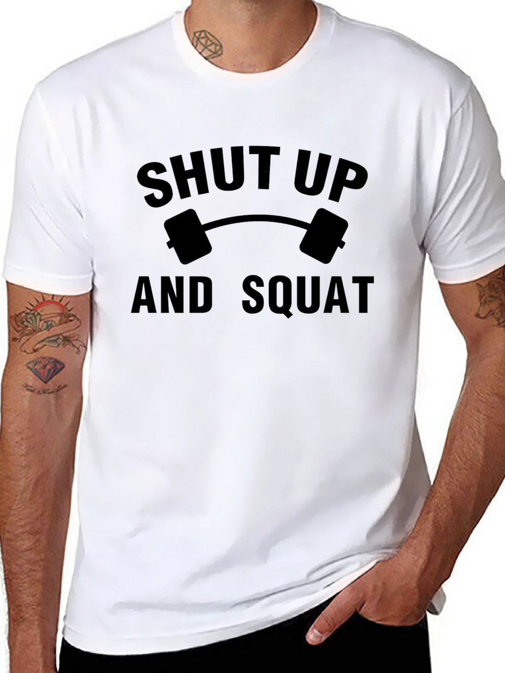 Shut Up And Squat Graphic Tee