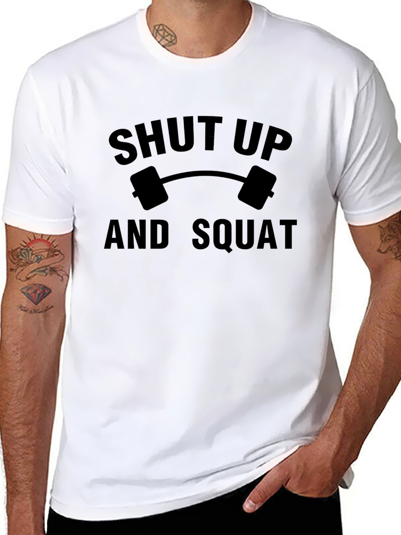 Shut Up And Squat Graphic Tee