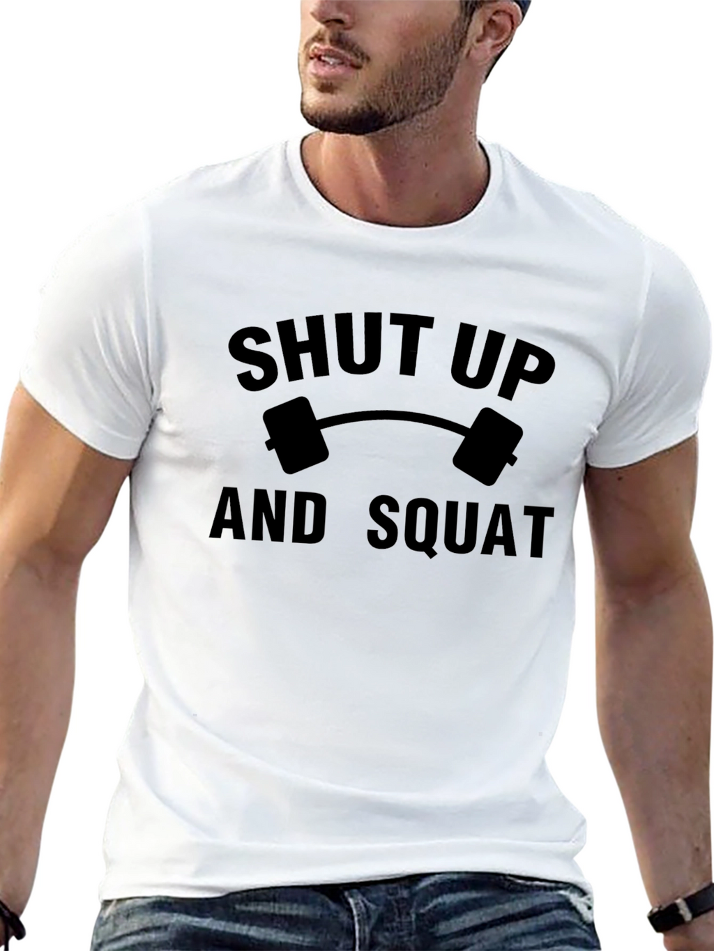 Shut Up And Squat Graphic Tee