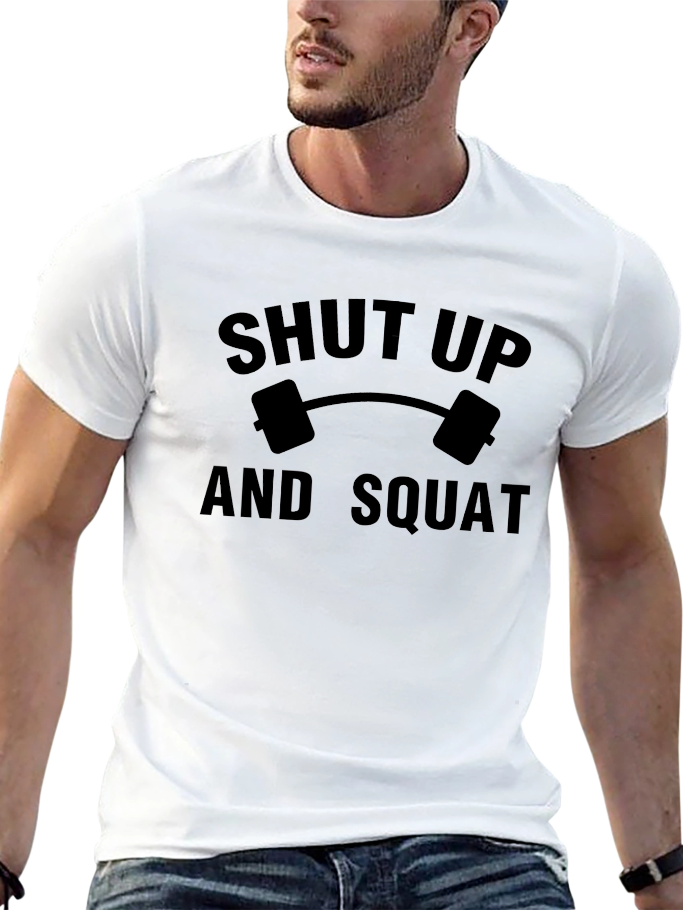 Shut Up And Squat Graphic Tee