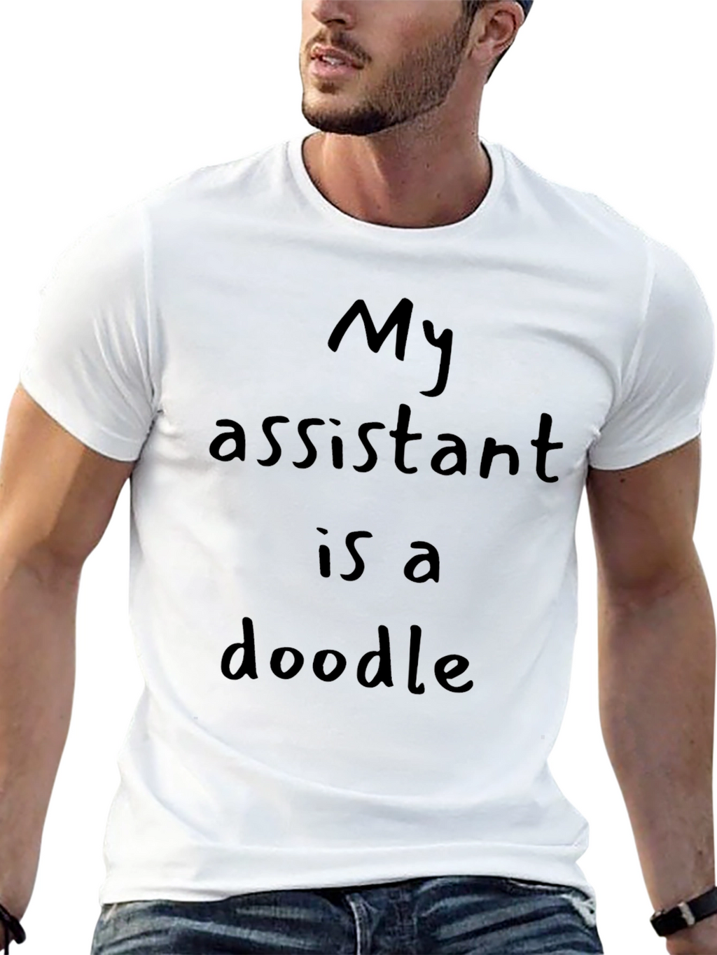 My Assistant is a Doodle T-Shirt