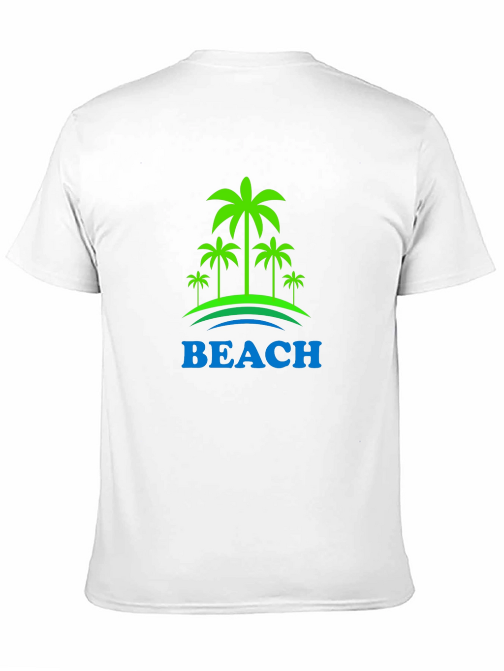 Beach Palm Tree Graphic T-Shirt