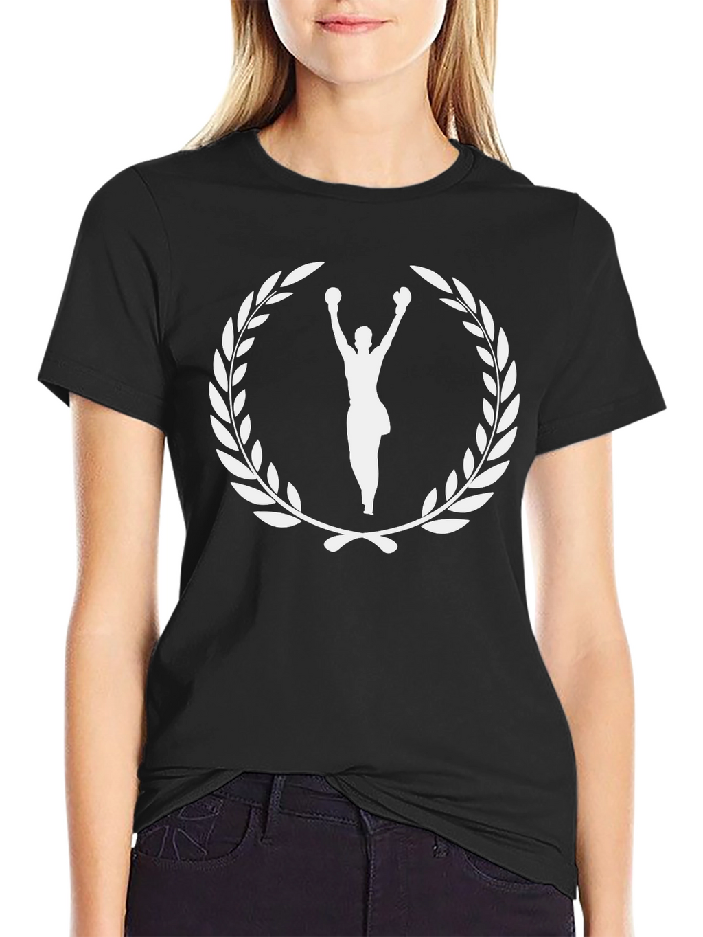 Rocky Balboa Black T-Shirt - Iconic Boxer Design