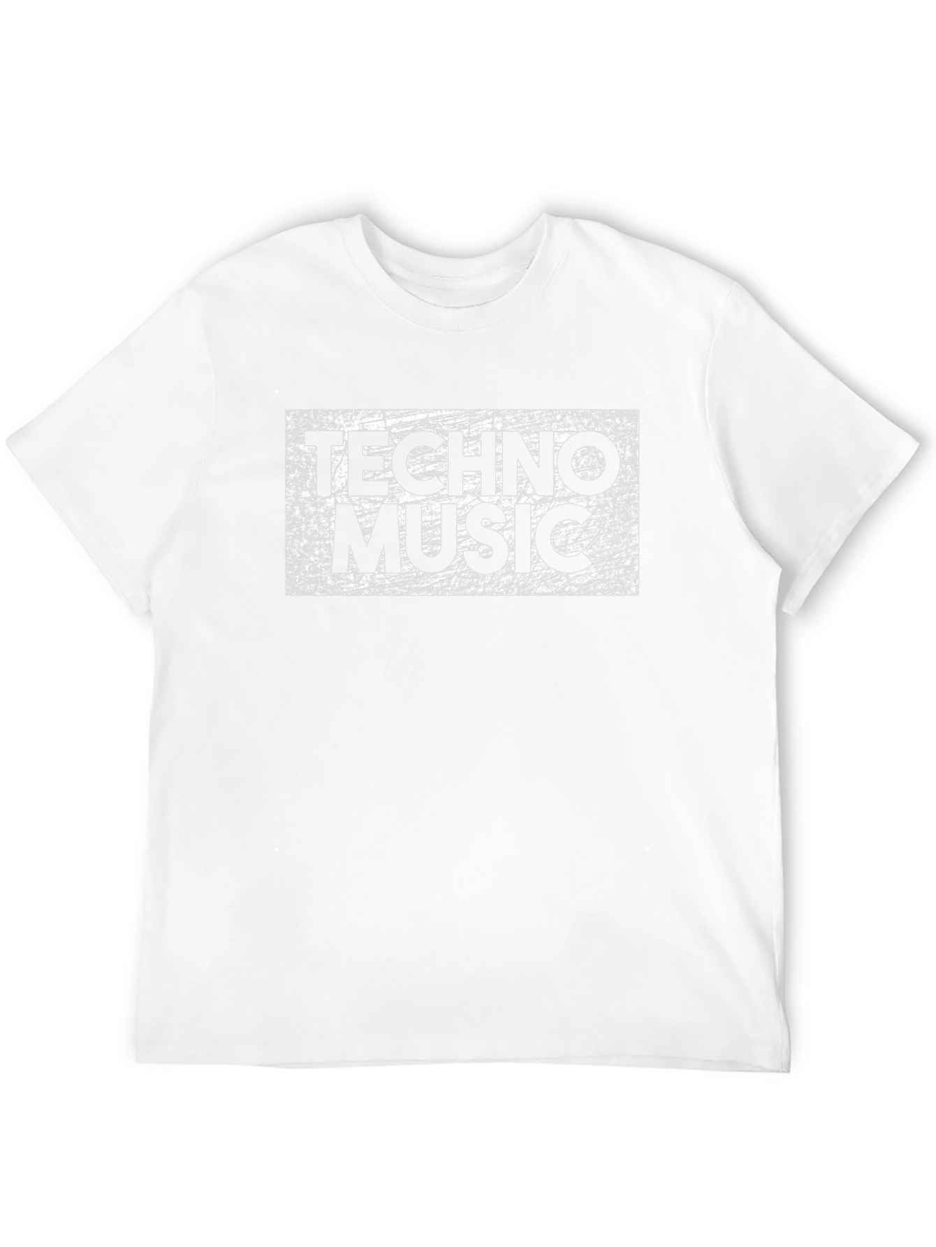 Techno Music Black Graphic T-Shirt