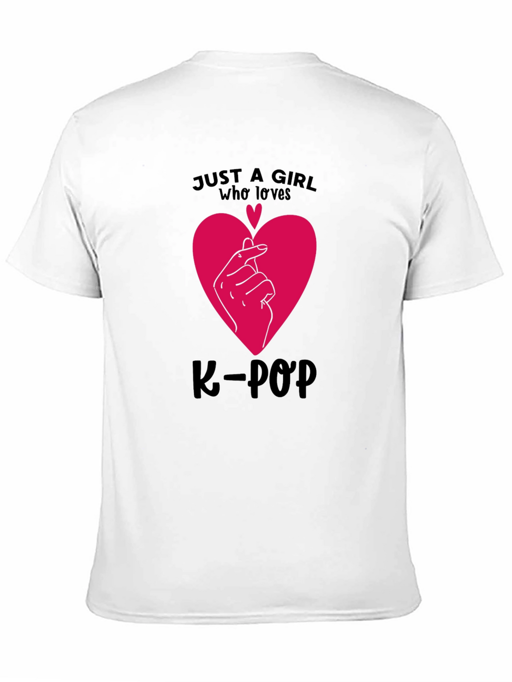 K-Pop Heart Graphic Tee
