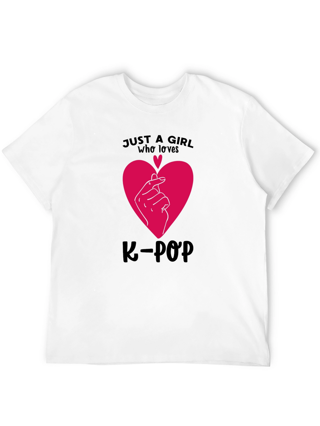 K-Pop Heart Graphic Tee