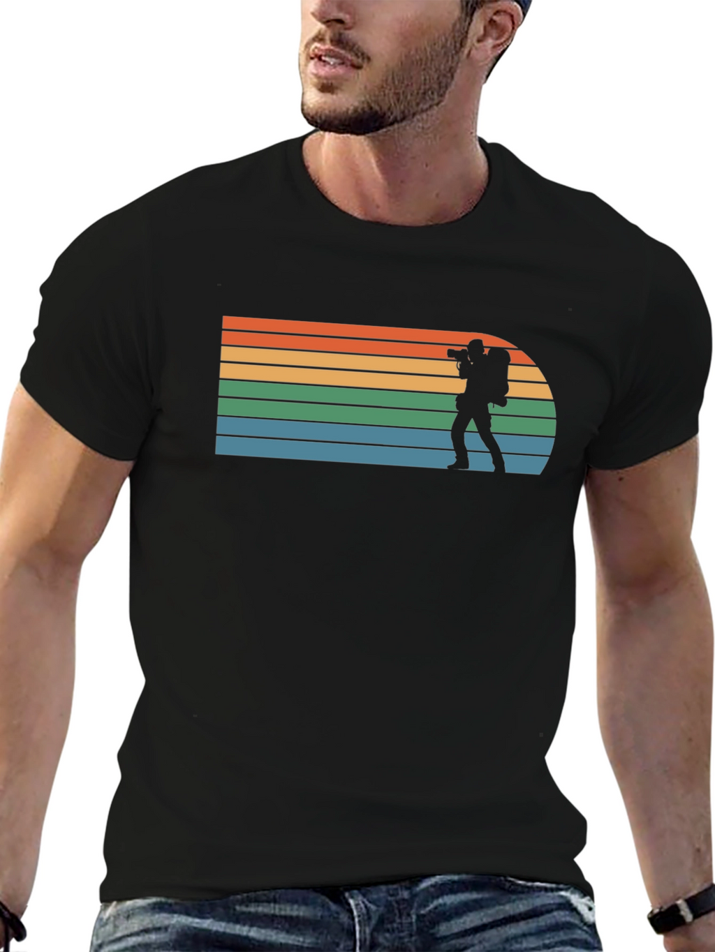 Retro Photographer T-Shirt - Adventure Ready Tee