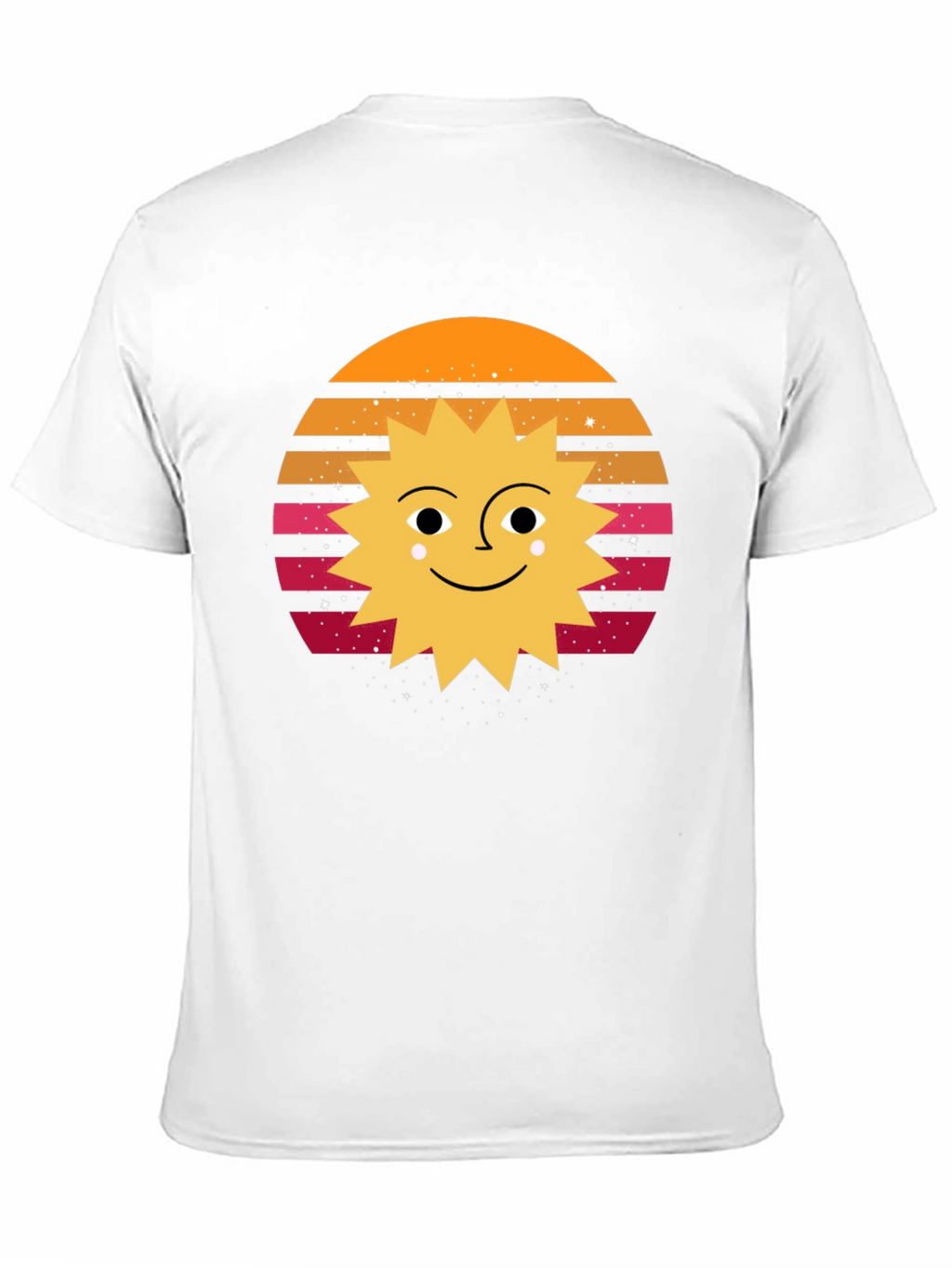 Retro Sun Graphic T-Shirt - Unisex
